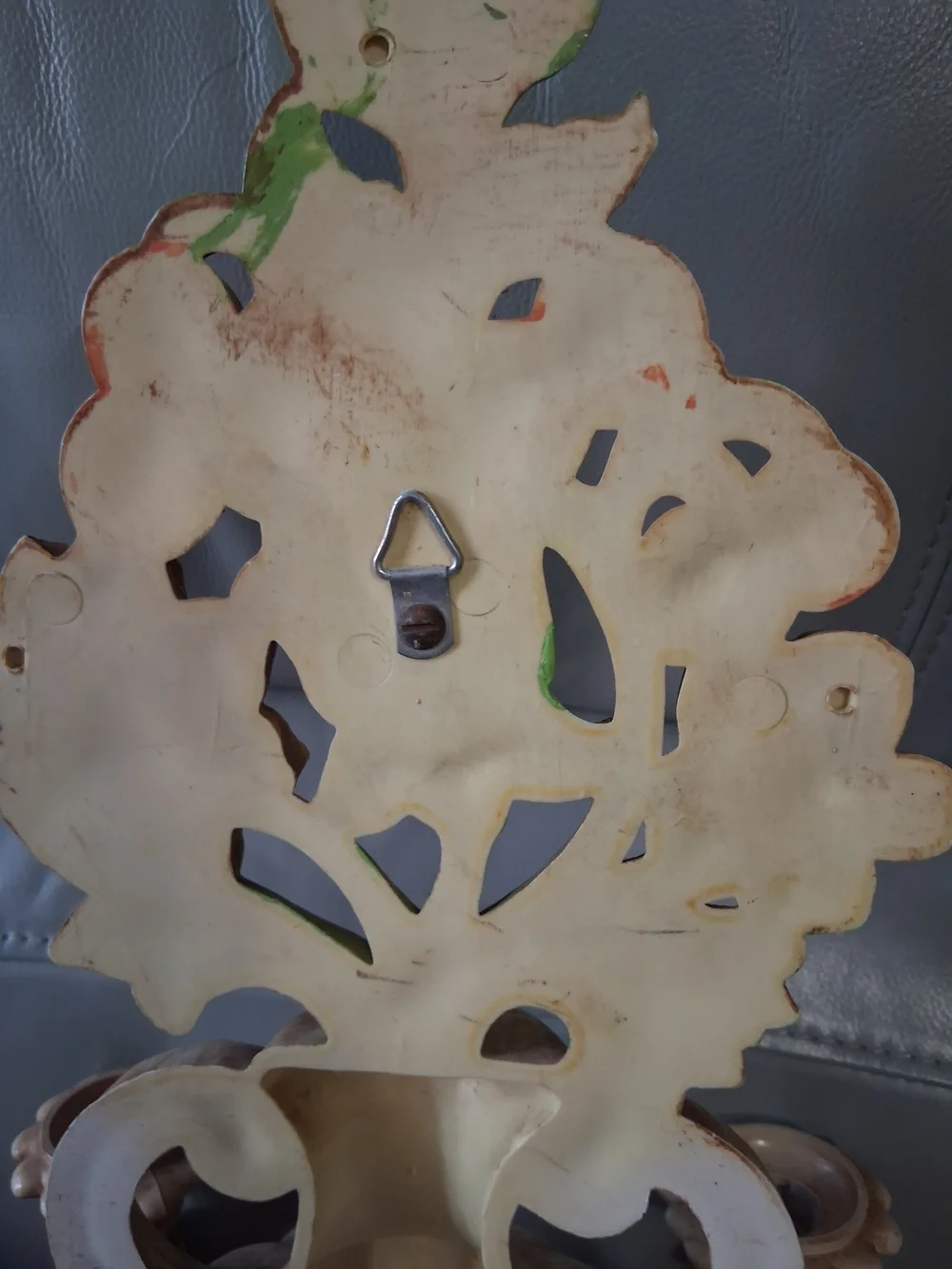 Vintage Homco Double Candle Wall Sconce